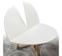 SMCMGECEUZ Mesa Redonda Plegable De Madera De 4 Puntos 120 130 140 150 180cm Tablero Redondo Que Ahorra Espacio para Banquetes De Catering(White,180cm/71in)