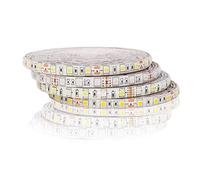 SMD 5050 RGB Tira LED Impermeable 5M 300LED DC 12V RGBW RGBWW Fita Tiras de Luz LED Flexible Neon Tape Luz Monocromo, Verde, 5M (Not Waterproof IP20) 12.0volts