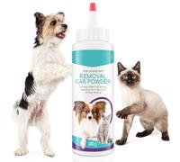 Smddx Polvo para el Cuidado de Oídos de Perros | Acción Rápida contra Infecciones y Picores | Elimina Cerumen, Suciedad y Malos Olores | Alivia la Inflamación (30g)