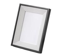 SMDLG Multifuncional Marcos de cuadros de MDF, marcos de arte rectangulares modernos, marco de rompecabezas cambiable, estilo clásico for fotografías artísticas e impresiones Peso ligero(Noir,10in)