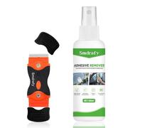 Smdrafy Quita Pegamento Adhesivo, Quita Adhesivos, Spray Adhesivo Pegamento, Elimina Rápidamente Etiquetas y Residuos de Adhesivo de las Superficies, con un Raspador Multifuncional 100ml