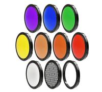 SMDV - Kit de filtros de luz para Speedbox Flip Softbox de 7 colores, difusor y cabezal de panal