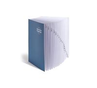 Smead Clasificador de archivos de escritorio de oficina expandible, suministros de oficina, alfabético (A-Z) y numérico (1-20), organizador de escritorio, 20 separadores de indexación, pestañas