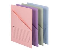Smead Organized Up Notes Slash File Jacket, Letter Size, Assorted Colors, 12 per Pack (75429)