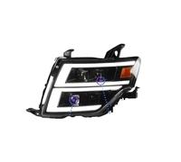 SMEDGZUY Faros delanteros de estilo de coche compatible con Mitsubishi Pajero V93 V95 V97 2006-2020 DRL Foco for lámpara de cabeza accesorios de actualización de lente de proyector(Right Hand Drive)