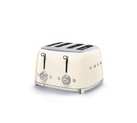 SMEG TSF03CREU - Tostadora 4 rebanadas 4x4 Línea Años 50 950W Color Crema
