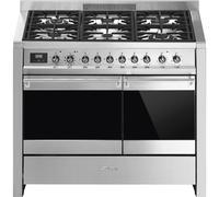 Smeg A2PY-81 cocina Cocina familiar tipo industrial Eléctrico Encimera de gas Acero inoxidable
