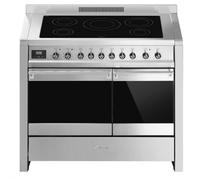 Smeg A2PYID-81 cocina Cocina familiar tipo industrial Eléctrico Con placa de inducción Acero inoxidable