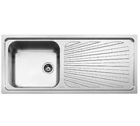 SMEG ALBA SGE116.1D FREGADERO DE ACERO INOXIDABLE CEPILLADO 22x117x51 CM