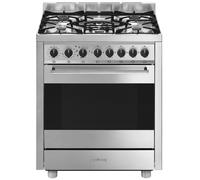 SMEG B71GMX2 COCINA 70x60 CM MASTER PLANO 5 FUEGOS GAS HORNO MULTIFUNCIONAL INOX