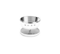 Smeg. Báscula de cocina digital blanca mate, medición precisa, acero inoxidable, uso doméstico. Capacidad de hasta 5 kilogramos