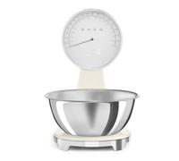 Smeg ksf01crww báscula de cocina cromo, crema de color encimera básc