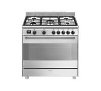 Smeg Master BG91X2 cocina Cocina independiente Eléctrico Encimera de gas Acero inoxidable
