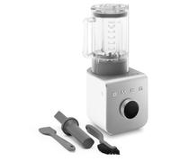 Smeg BLC01WHMEU - Batidora de Vaso 1400W 9 Velocidades Blanco/Look Inox