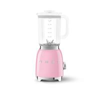 Smeg, Blender BLF03PKEU 1,5 L, 4 velocidades, 4 funciones Smoothie, Pulse, Hielo Picado y Autolimpiador, Bloque de Motor y Tapón Dosificador, Base Antideslizante, Range Cordón Integrado, 800 W, Rosa