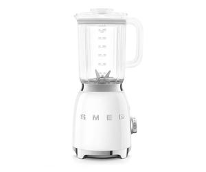 SMEG BLF03WHEU Estética 50's Style Batidora de Acero Inoxidable 800 W Blanco