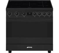 Smeg Concert C9IMN2 cocina Cocina independiente Eléctrico Con placa de inducción Negro