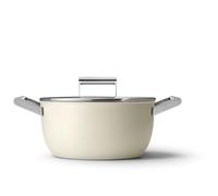 SMEG - Caçarola Alta 24cm Anni50 CKFC2411CRM