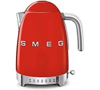 Smeg calentador de agua electrico, hervidor klf04rdeu, 2400 w, 12 litr