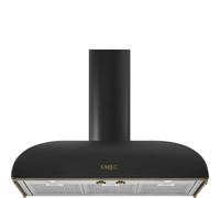 SMEG Campana A Pared Trapecio KS89AOE 90CM Ce.a 3 Velocidad' Antracita 3 Filtros