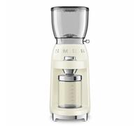 Smeg CGF11CREU molinillo de café 150 W Crema de color, Transparente