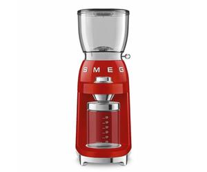 SMEG CGF11RDEU Coffee Grinder, Plastic