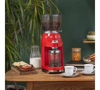 Smeg - CGF11RDEU molinillo de café 150 W Rojo
