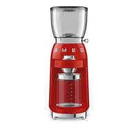 Smeg cgf11rdeu molinillo de café 150 w rojo, transparente