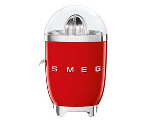 Smeg cjf11rdeu prensa de cítricos eléctricos 70 w rojo