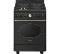SMEG COCINA COLONIAL CO60GMAN2 60CM HORNO ELÉCTRICO CE. A 4 QUEMADORES A GAS