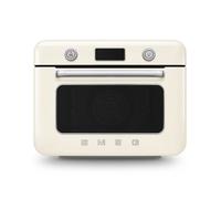 Smeg COF01CREU - Horno de sobremesa con vapor Crema 50's Style