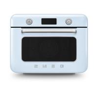 Smeg COF01PBEU - Horno de sobremesa con vapor 50's Style Azul