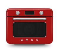 Smeg COF01RDEU - Horno de sobremesa con vapor Rojo 50's Style