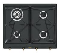 Smeg Colonial SRV864AOGH Placa de Gas 4 Zonas 60cm Antracita