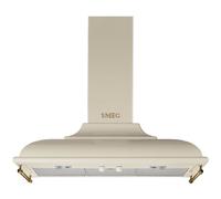 Smeg Cortina KC19POE Campana Decorativa 90cm Crema