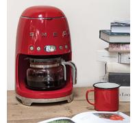 Smeg - DCF02RDEU cafetera eléctrica Totalmente automática Cafetera de filtro 1,4 L
