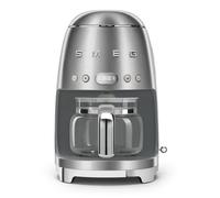 Smeg DCF02SSEU Filter Coffee Machine, 18/8 Stainless Steel