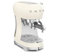 Smeg ECF02CREU Cafetera Espresso Manual 1.1L 15bar con vaporizador Crema