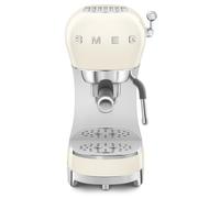Smeg ECF02CREU - Cafetera Espresso Manual Estética Años 50 Color Crema