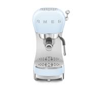 Smeg ECF02PBEU Cafetera Espresso, 50's Style, Azul
