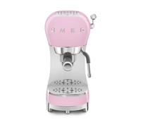 Smeg ECF02PKEU - Cafetera Expresso Manual Estética Años 50 1350W Color Rosa