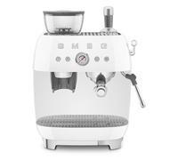 Smeg EGF03WHEU espresso coffee machine, bean-to-cup machine 50s Style, white