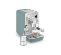 Smeg EMC02EGMEU Cafetera Minipro Espresso 1.7L 15bar con caldera doble y vaporizador Verde Esmeralda