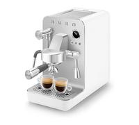 Smeg EMC02WHMEU Cafetera Minipro Espresso 1.7L 15bar con caldera doble y vaporizador Blanco