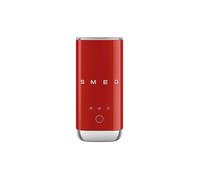 SMEG Espumador de leche compacto estilo años 50 AESTETIC 120/180ml Rojo rojo
