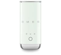 Smeg, Espumador de Leche Eléctrico MFF02PGEU, 3 Funciones de Bebida, Batidor Desmontable, Revestimiento Antiadherente de Cerámica, 500 W, Verde Agua