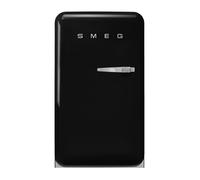 Smeg FAB10LBL6 Frigorífico monopuerta 50's Style, Estático, Bisagras izquierdas, Negro, 97 x 54,5 cm