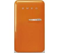 SMEG FAB10LOR2 Nevera Sola Puerta SX Años 50 Clase 114 Litros Naranja