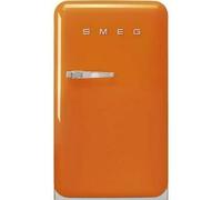 SMEG FAB10LOR2 Refrigerador De Una Puerta Izquierda Años 50 114 LT Naranja