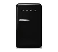 Smeg FAB10RBL6 Frigorífico monopuerta 50's Style, Estático, Bisagras derecha, Negro, 97 x 54,5 cm